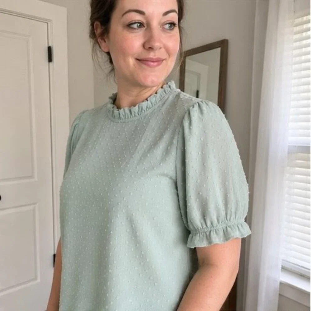 Camel Wrap Blouse